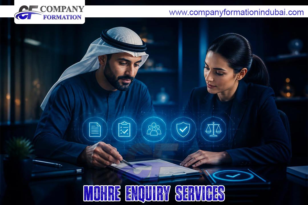 MOHRE enquiry services.